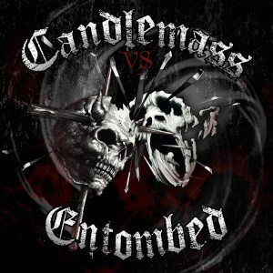 Candlemass vs Entombed by Candlemass single cover art