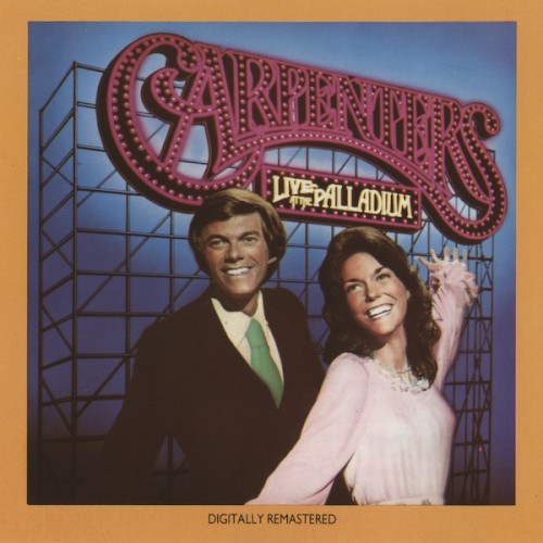 Portada del álbum Live at the Palladium de Carpenters