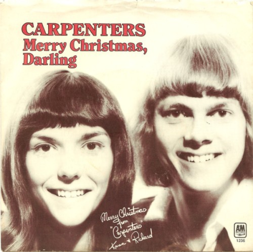 Portada del sencillo Merry Christmas Darling de Carpenters