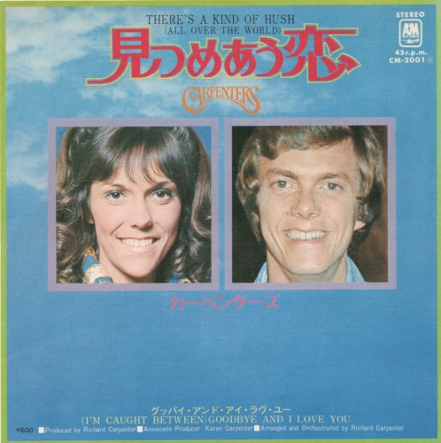 Carpenters 的 There's a Kind of Hush (All Over the World) 单曲封面