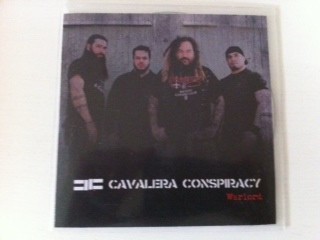 Warlord by Cavalera Conspiracy single cover art