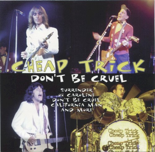 Don’t Be Cruel by Cheap Trick album cover art