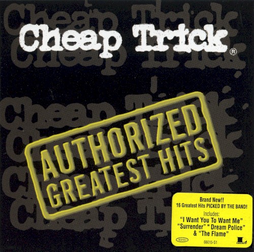Pochette de Authorized Greatest Hits par Cheap Trick (album)