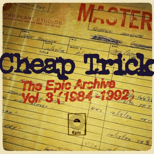 The Epic Archive, Vol. 3 (1984–1992) by Cheap Trick album cover art