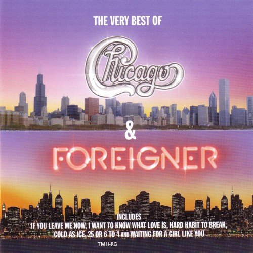 Cover-Artwork für das Album The Very Best of Chicago & Foreigner von Chicago