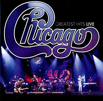 Chicago 的 Greatest Hits Live 专辑封面