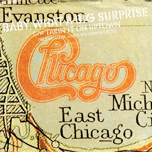Chicago 的 Baby, What a Big Surprise / Takin' It On Uptown 单曲封面