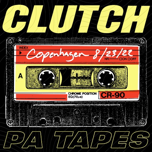 Cover-Artwork für das Album PA Tapes (Live in Copenhagen, 8/23/2022) von Clutch