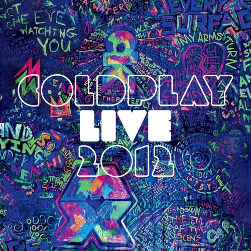 Cover-Artwork für das Album Live 2012 von Coldplay