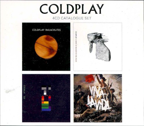 Coldplay 4 CD Catalogue Set by Coldplay album cover art