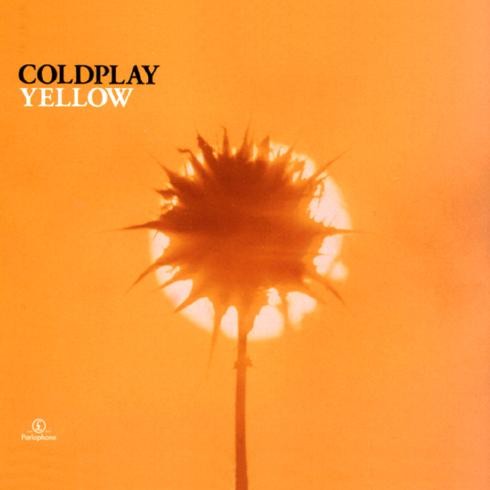 Pochette de Yellow par Coldplay (single)