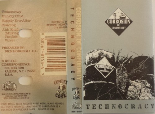 Corrosion of Conformity 的 Technocracy EP 封面