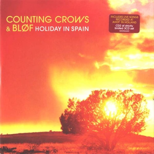 Holiday in Spain by Counting Crows single cover art