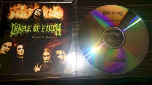Cradle of Filth 的 Tonight in Flames 单曲封面
