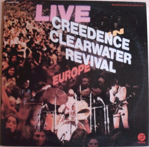 Creedence Clearwater Revival 的 Live in Europe 专辑封面