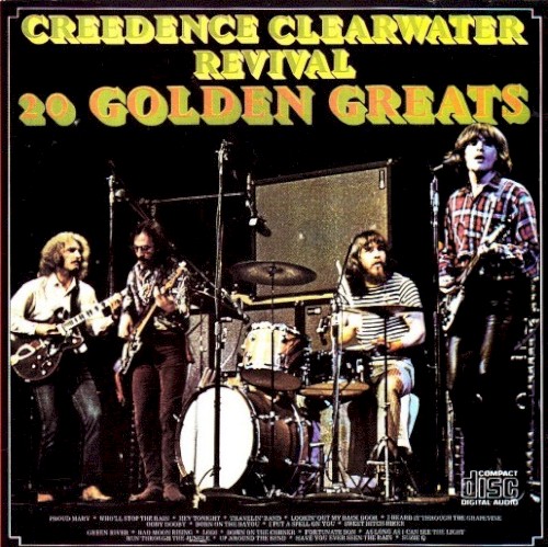 Creedence Clearwater Revival 的 20 Golden Greats 專輯 封面