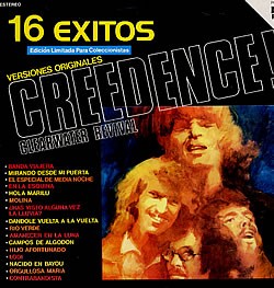 Pochette de 16 Exitos par Creedence Clearwater Revival (album)