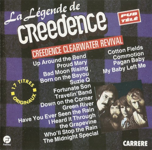 Creedence Clearwater Revival 的 La légende de Creedence 專輯 封面