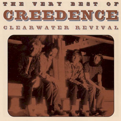 The Very Best Of by Creedence Clearwater Revival album cover art