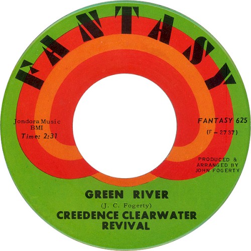 Creedence Clearwater Revival 的 Green River / Commotion 單曲 封面