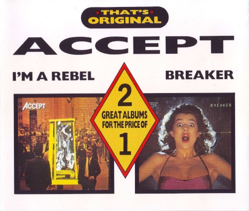 Pochette de I'm a Rebel / Breaker par Accept (album)