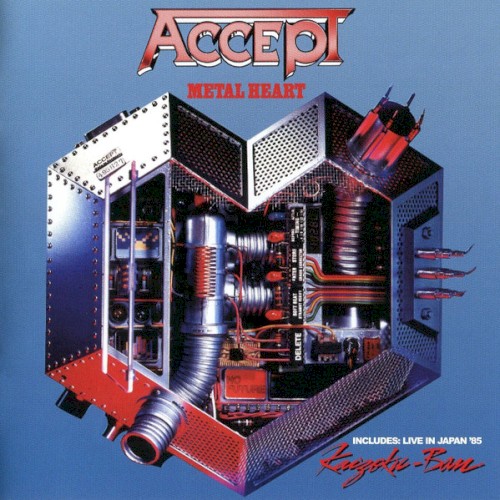Metal Heart / Kaizoku-Ban by Accept album cover art