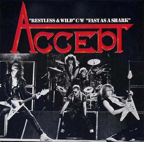 Restless & Wild by Accept single cover art