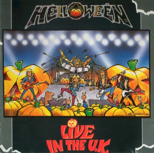 Helloween 的 Live in the U.K. 专辑封面