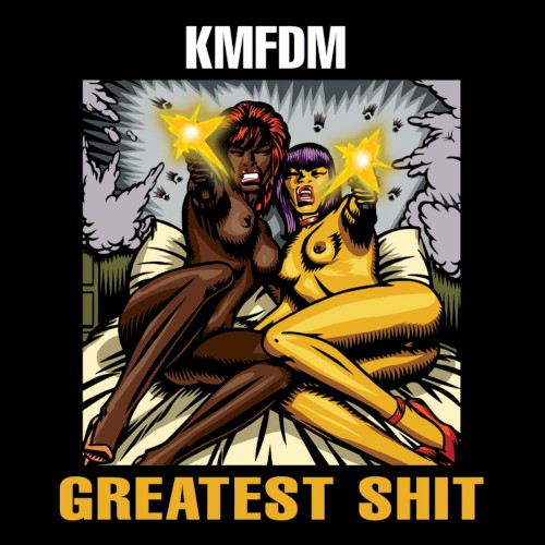 Greatest Shit by KMFDM album cover art