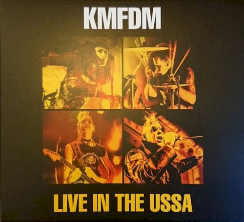 Live in the USSA by KMFDM album cover art