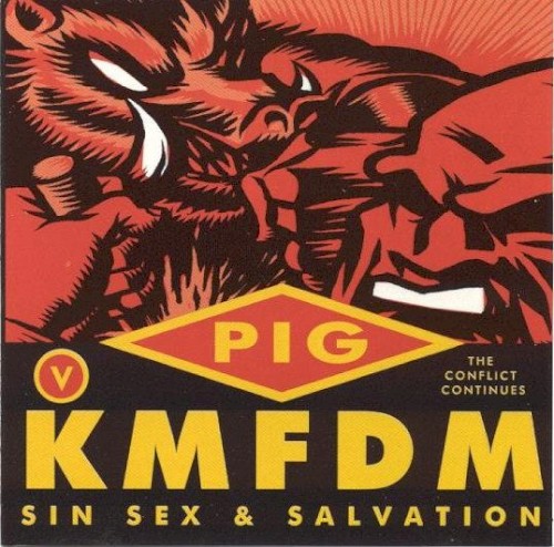 Portada del EP Sin Sex & Salvation de KMFDM