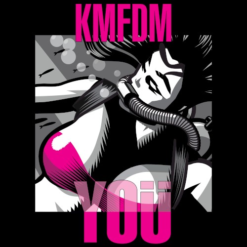 Yoü by KMFDM single cover art