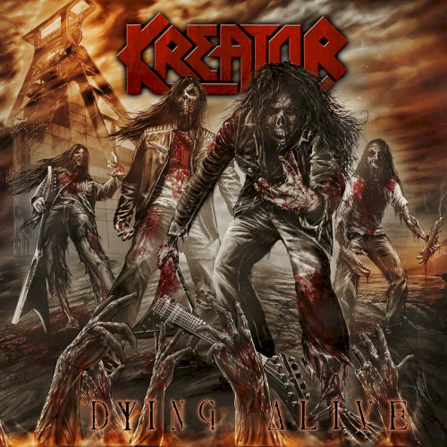 Portada del álbum Dying Alive de Kreator