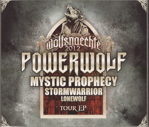 Wolfsnächte 2012 Tour EP by Powerwolf EP cover art