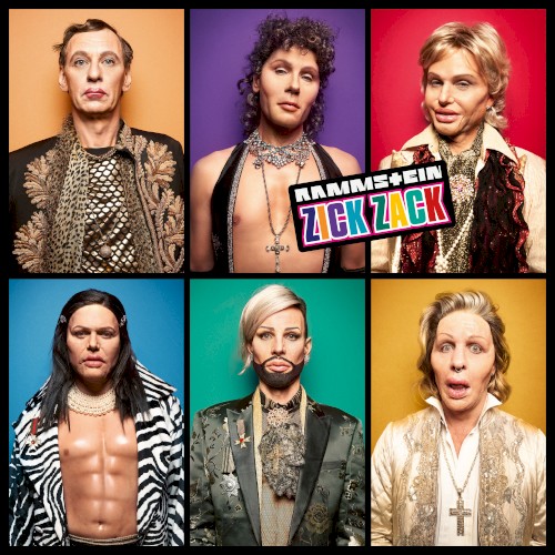 Cover-Artwork für die Single Zick Zack von Rammstein