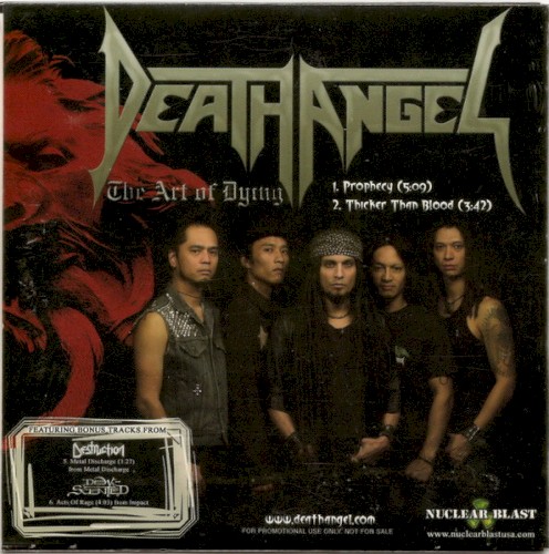 Death Angel 的 The Art of Dying / Tempo of the Damned EP封面