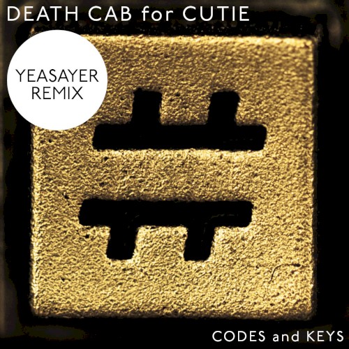 Pochette de Codes and Keys (Yeasayer remix) par Death Cab for Cutie (single)