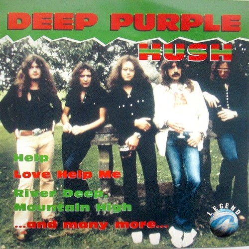 Hush by Deep Purple album cover art