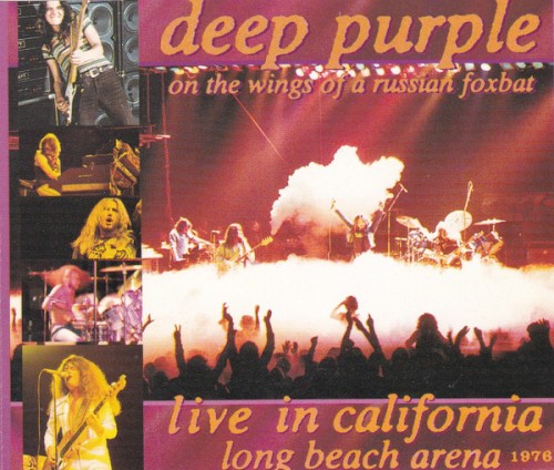 On the Wings of a Russian Foxbat: Live in California 1976 by Deep Purple album cover art