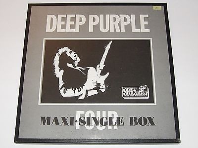 Four Maxi Single Box by Deep Purple album cover art