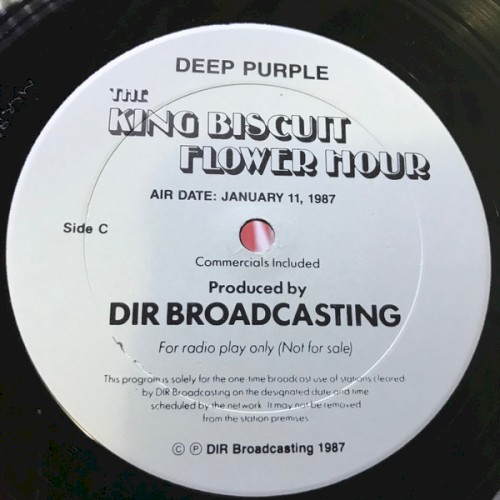 King Biscuit Flower Hour by Deep Purple album cover art