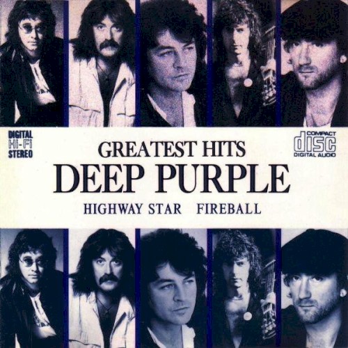 Greatest Hits by Deep Purple album cover art