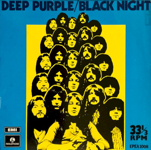 Portada del EP Black Night de Deep Purple