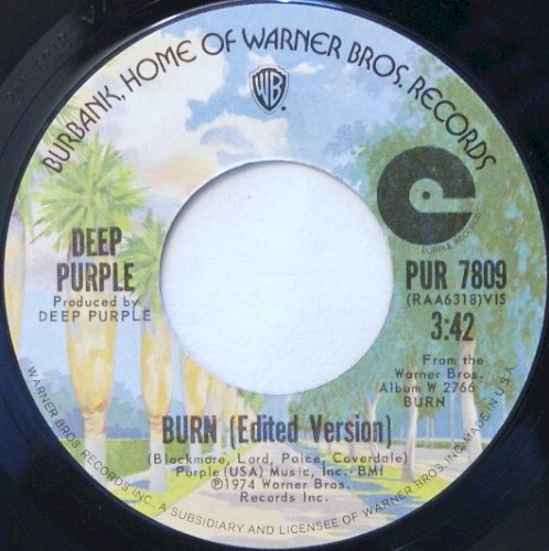 Deep Purple 的 Burn / Coronarias Redig 单曲封面