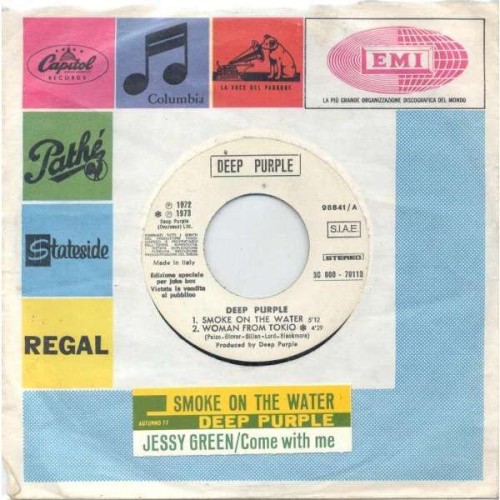 Deep Purple 的 Come With Me / Smoke on the Water / Woman From Tokyo EP封面