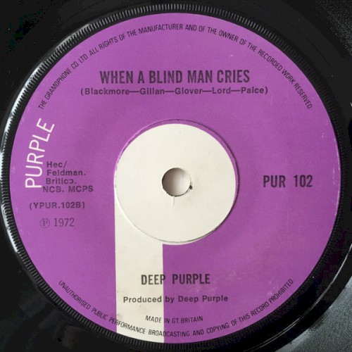 Deep Purple 的 Never Before 單曲 封面
