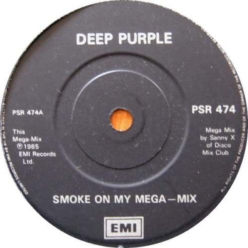 Deep Purple 的 Smoke on My Mega‐Mix EP 封面