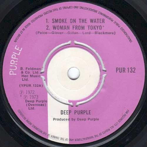 Deep Purple 的 Smoke on the Water / Child in Time / Woman From Tokyo 单曲封面