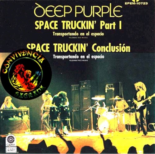 Portada del EP Space Truckin’ de Deep Purple