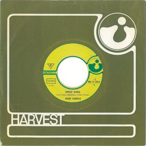 Cover-Artwork für die Single Speed King / Into the Fire von Deep Purple